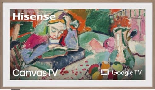 Hisense - 55" Class S7 Series CanvasTV 4K QLED TV with Hi-Matte Display and UltraSlim Wall Mount (2024)